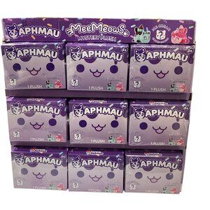 Aphmau Mee Meows Mystery Plush Cats 9 Boxes Sealed In Retail Case Box NEW NEW